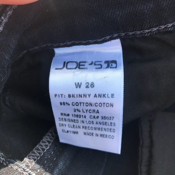 Joes Jeans Tabitha Indigo Skinny Ankle Jeans - Picture 5 of 5